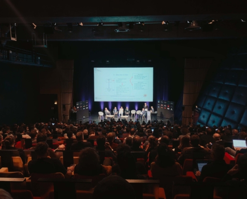 Salle de conférence du Forum Bois construction 2023