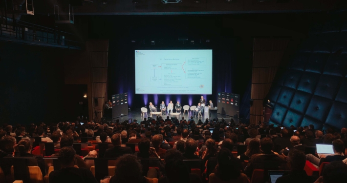 Salle de conférence du Forum Bois construction 2023