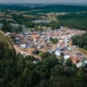 Vue au drone du salon Euroforest 2023